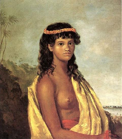 Robert Dampier 'Tetuppa, a Native Female of the Sandwich Islands'